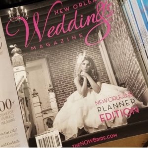 Cover, New Orleans Weddings Magazine